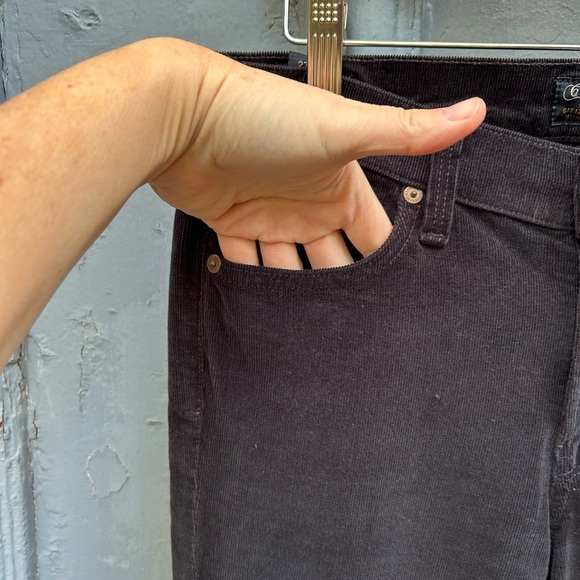 Citizens of Humanity black Amber mid rise bootcut cords, size 27 - Picture 4 of 11